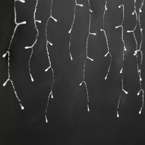 Nedis CLLC180C - Perdea luminoasă LED, 180 LED, 7 funcții, 10,9 m, IP44, alb rece