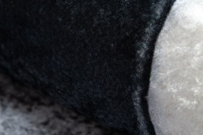 BAMBINO 2139 cerc covor lavabil - Fotbal pentru copii anti-alunecare - negru / alb - SECUNDAR-COTATI PRODUSUL