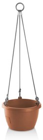 Ghiveci suspendat cu auto-irigare Gardenico Marina,cărămiziu, diam. 30 cm, diam. 30 cm