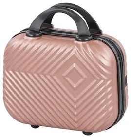 TraveLux Pro capac dur ștergător umed 23x30x14 cm aur roz