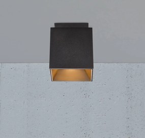 Spot aplicat design modern ETHAN negru 2110400103 NL
