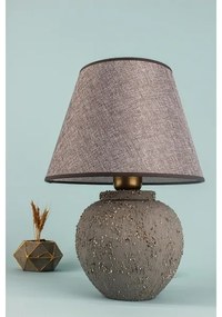 Lampă de masă RAMZES 1xE27/40W/230V maro