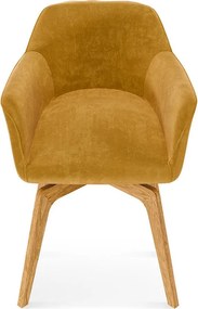 Scaun lemn masiv SCARLET, 62 × 83 × 63 cm