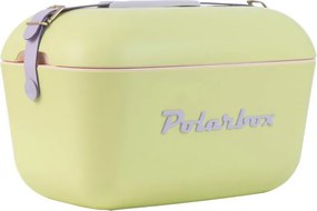 Geanta frigorifica Polarbox Pop, 12 litri, Polistiren AIRPOP, 5-15°C pana la 24 h, Verde/Violet