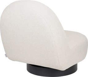 Fotoliu crem pivotant Eden – Zuiver