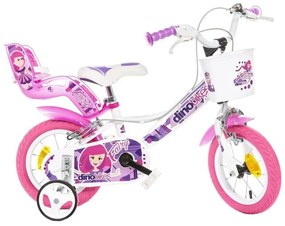 BICICLETA COPII 12'' - ZANE - DINO BIKES (124RSN-09FY)
