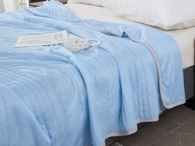 Pilota de vara racoritoare CELIA, albastru Dimensiune: 140 x 200 cm