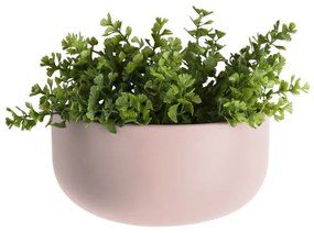 Ghiveci suspendat din ceramică PT LIVING Nest, roz deschis