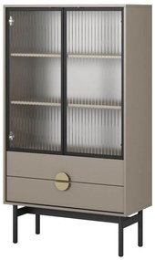 Vitrină Stellia S6  (cappuccino). 1099088