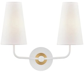 Aplica de perete design modern MERRI, cu doua surse de lumina