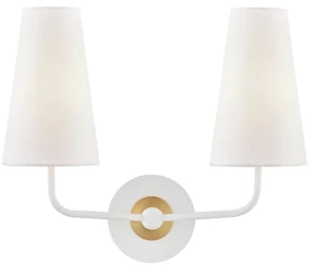 Aplica de perete design modern MERRI, cu doua surse de lumina