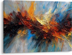 Tablou - Textura culorii (70x50 cm)