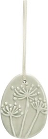 Oul din portelan suspendat FLORIS - mai multe culori Culoare: Portocaliu