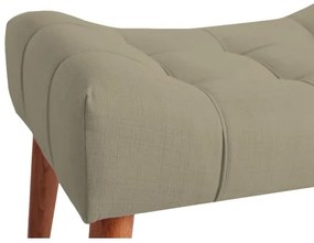 Taburet LUMI 40 x 58 cm, gri