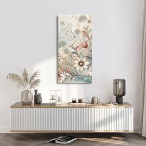 Tablou flori delicate în tonuri pastel