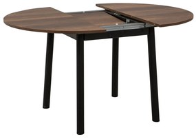 Masă de luat masa Oliver Walnut Black