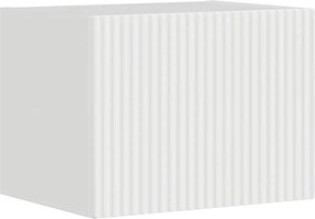 vidaXL Dulap TV de perete Alb Lucios 60 x 31 x 29.5 cm Lemn compozit