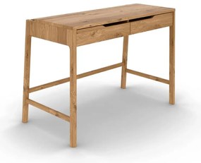 Masă de machiaj din lemn de stejar 57x110 cm Twig – The Beds