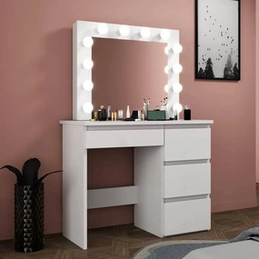 Masa de toaleta Barcelona, alb