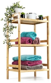 Raftier din bambus G21, 3 etajere, 3 etaje