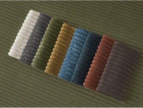 Canapea verde cu tapițerie din catifea reiată 170 cm Giorgia – Bobochic Paris