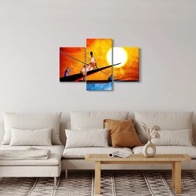 Tablou picturii epochale străveche (90x60 cm)