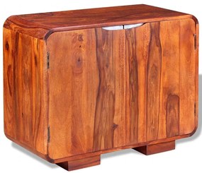 vidaXL Dulap, 75 x 35 x 60 cm, lemn masiv de acacia