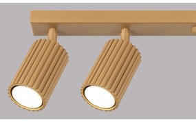 Spot auriu 6,5x117 cm Gleam – Sollux