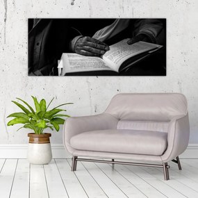 Tablou - Carte (120x50 cm)