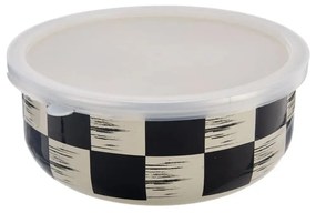 Orion Bol smaltat cu capac UH Șah Lem, diametru 19cm