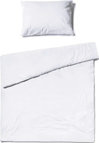 Lenjerie de pat din bumbac CALMORA albă Dimensiune lenjerie de pat: 2 buc 70 x 90 cm | 200 x 220 cm