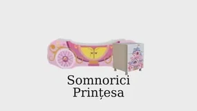 Somnorici - Prințesă (cu saltea incusa)