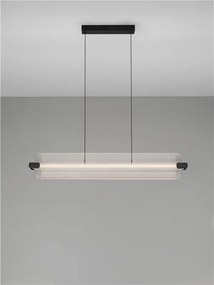 Lustra LED suspendata stil liniar EMERY