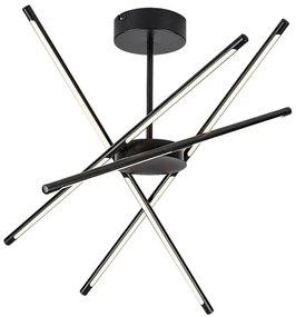 Plafoniera LED stil minimalist Henli2 negru