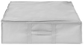 Cutie de depozitare pentru haine din material textil cu vacuum/cu pereți întăriți 56x56x16,5 cm Granit – Compactor