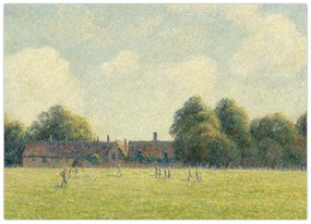Tablou - Camille Pissarro, Hampton Court Green, reproducere (70x50 cm)