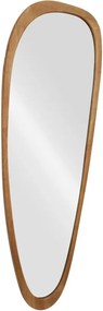 Oglinda de perete cu rama din lemn ORGANIC 165cm stejar