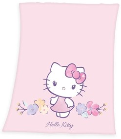 Pătură Hello Kitty, 130 x 160 cm