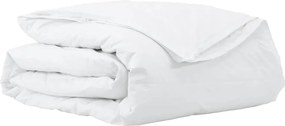 vidaXL Duvet 2 în 1 Alb 240 x 200 cm Pene