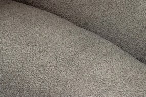 Canapea semicirculara, Tesatura Boucle, Gri, ATELIER 230cm, A-46545 VC