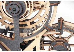 Puzzle 3D pistă pentru bile de sticlă, Orașul obstacolelor RoboTime