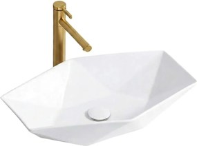 Lavoar pe blat BASARO EURUS alb