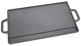 Placă de grătar cu mânere Cattara 13064 Fontă, 50x 23 cm