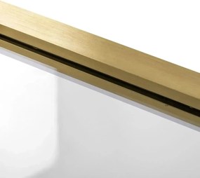Cabina de dus Rea Atlas 100x80 Brush Gold