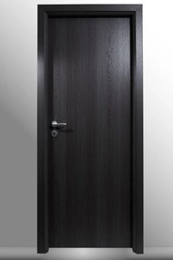 Usa HDF cu toc reglabil din MDF PAL - Colectia Basic Gri Antracit, Toc fix drept 90mm