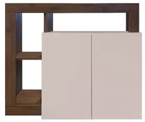 Comodă LENOR cașmir/stejar