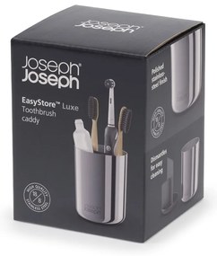 Suport metalic pentru periuțe de dinți EasyStore Luxe – Joseph Joseph
