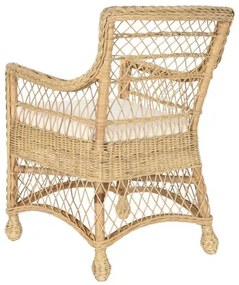 Fotoliu de exterior, din rattan, Selma
