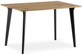 Masa de sufragerie cu blat in decor de stejar, MONTI 120x80 cm