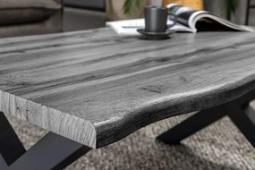 Masuta design industrial WILD 90cm, gri